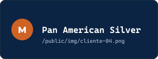 Placeholder logo cliente Pan American Silver